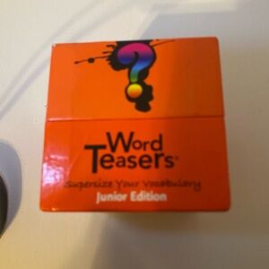 Source Unknown Word Teasers Junior Edition - Orange